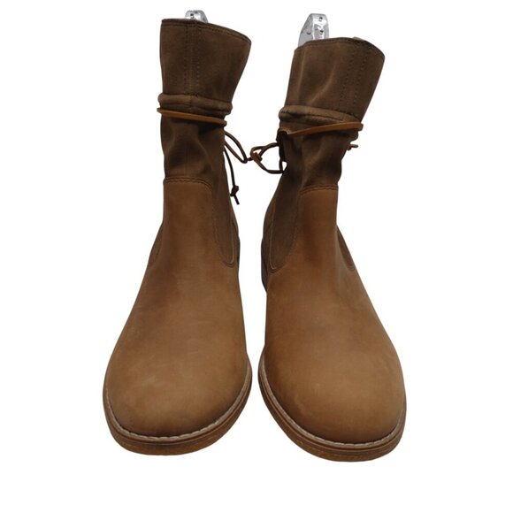 Sperry Maya Ronan Brown Leather Boho Ankle Boots Womens 8.5 - Picture 6 of 13